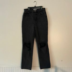 Pacsun Black Dad Jeans